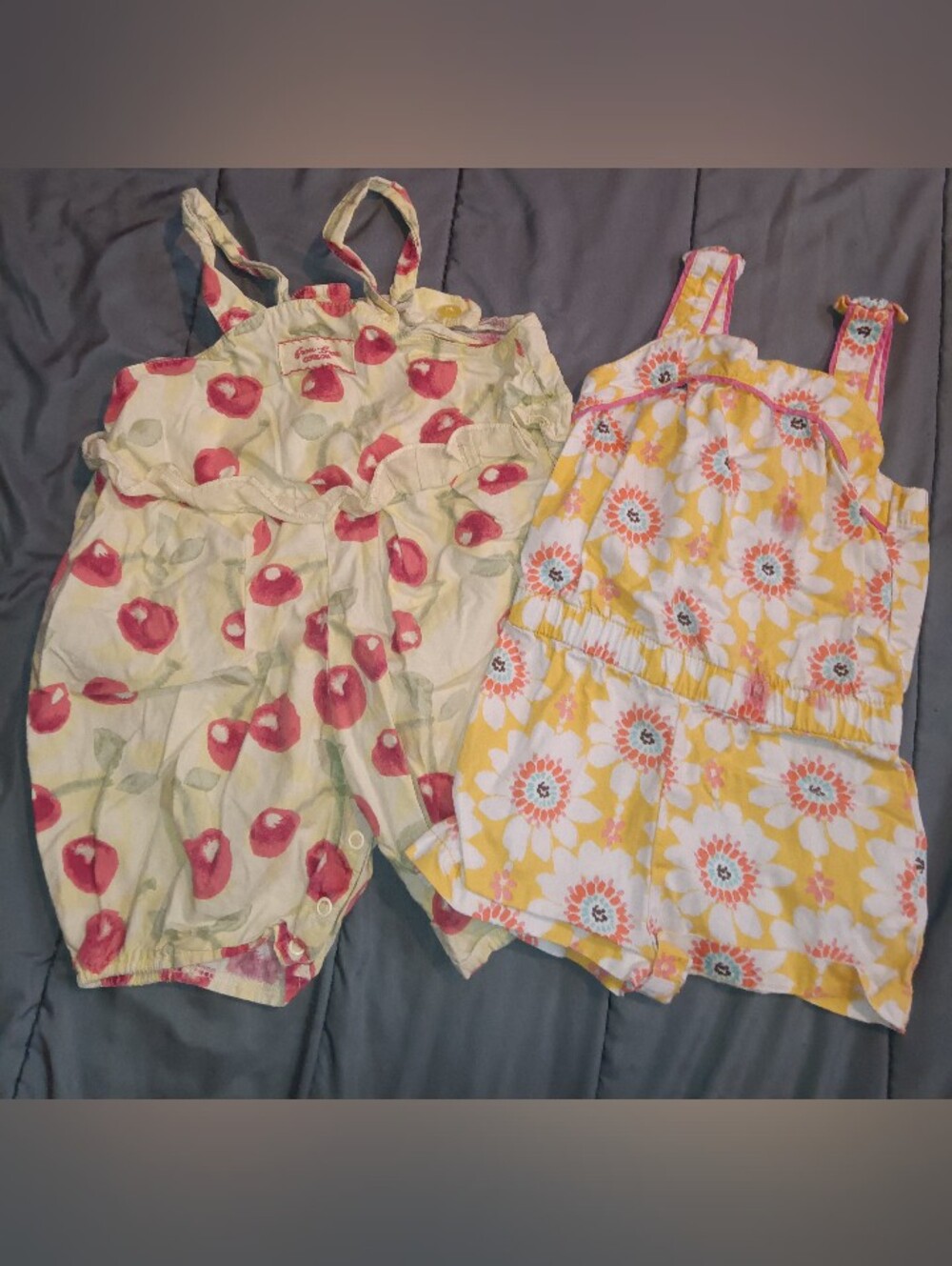 Girls Size 18 Month Rompers